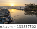 多哥池塘的黎明 133837502