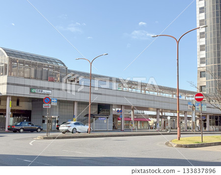 Scenery in front of the station Goi Station Scenery in front of the station Goi Station 133837896