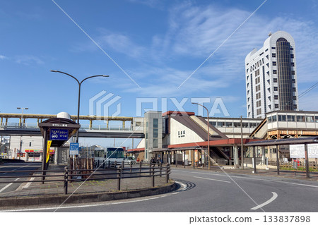 Scenery in front of the station Goi Station Scenery in front of the station Goi Station 133837898