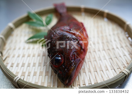 新鮮紅岩魚 新鮮紅岩魚 133838432