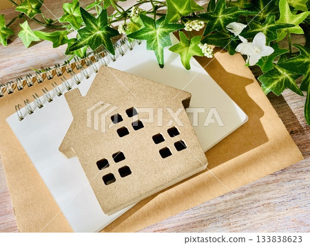 My Home (Brown House Model and Ring Notebook) 133838623