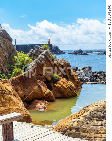 The picturesque hot spring scenery of Shikinejima: Matsugashita Miyabiyu The picturesque hot spring scenery of Shikinejima: Matsugashita Miyabiyu 133838960