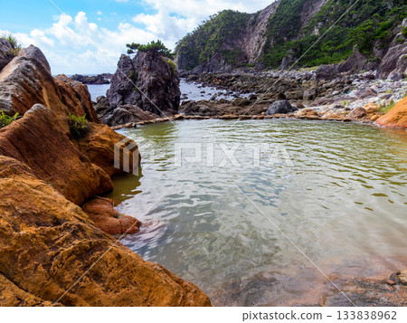 The picturesque hot spring scenery of Shikinejima: Matsugashita Miyabiyu 133838962