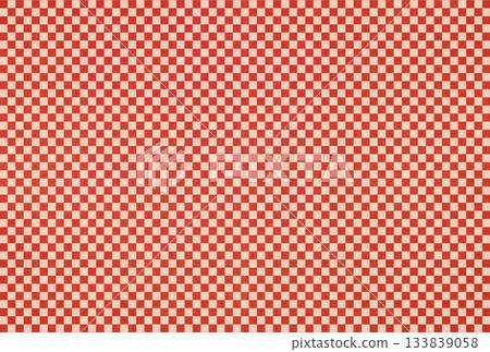 Background image of a red fabric with a white checkered pattern Background image of a red fabric with a white checkered pattern 133839058