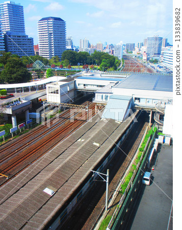 Scenery around Kawaguchi Station in Kawaguchi City, Saitama Prefecture 133839682