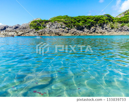 The beautiful sea of Shikinejima - Tomari Beach 133839733