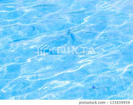 Background material: Bright sea reflection, blue Background material: Bright sea reflection, blue 133839959