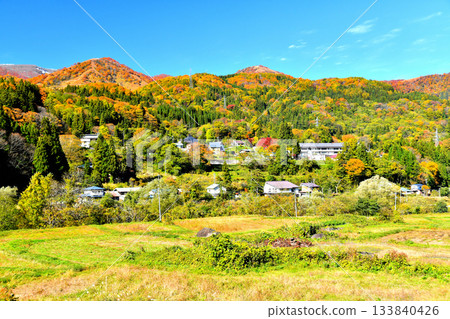 小谷中學週邊景色（長野縣小谷村）[2025年11月] 133840426