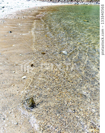 背景資料:波光粼粼的海岸 背景資料:波光粼粼的海岸 133840568