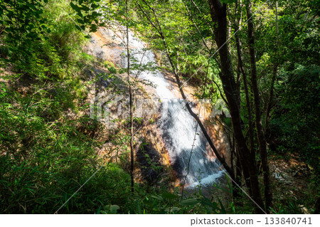 Yufune Falls in summer Yufune Falls in summer 133840741