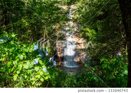 Yufune Falls in summer Yufune Falls in summer 133840743