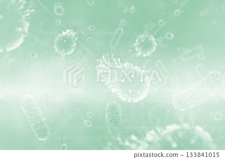 Three dimension image of infectious disease 133841015