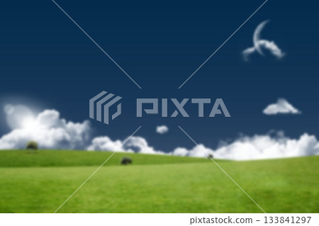 Idyllic shot of green field Idyllic shot of green field 133841297