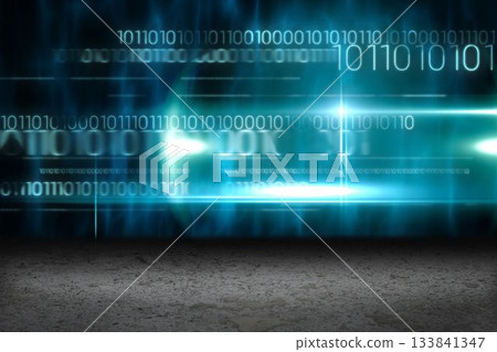 Digitally generated Binary code interface Digitally generated Binary code interface 133841347