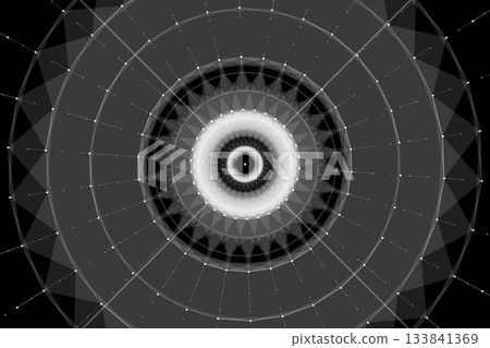 Digital composite of abstract pattern 133841369