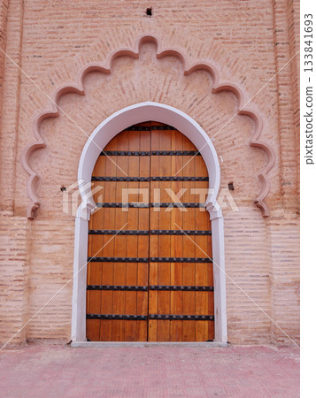 摩洛哥，馬拉喀什，庫圖比亞清真寺，五月 133841693