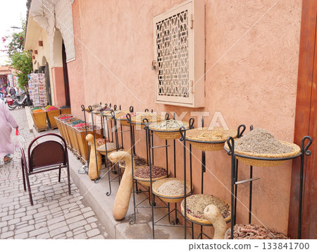 Morocco, Marrakech, Old Town, Shops, May 133841700