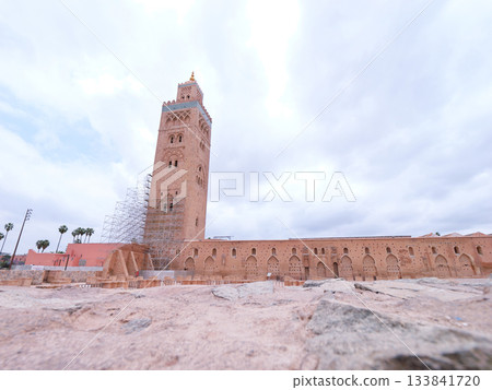 摩洛哥，馬拉喀什，庫圖比亞清真寺，五月 133841720