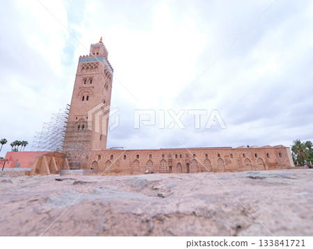 摩洛哥，馬拉喀什，庫圖比亞清真寺，五月 133841721