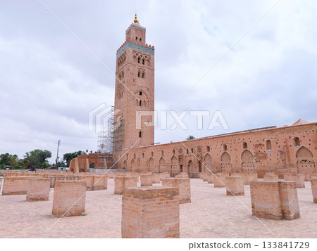 Morocco, Marrakech, Koutoubia Mosque, May Morocco, Marrakech, Koutoubia Mosque, May 133841729