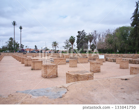 Morocco, Marrakech, Koutoubia Mosque, May 133841750