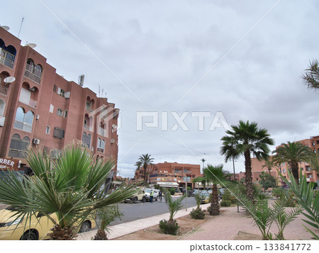 Morocco, Marrakech New Town, May Morocco, Marrakech New Town, May 133841772