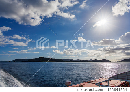 Queen Zamami 3 from Zamami Port to Naha Tomari Port, Zamami Island, Kerama Islands, Shimajiri District, Okinawa Prefecture, 2025 Queen Zamami 3 from Zamami Port to Naha Tomari Port, Zamami Island, Kerama Islands, Shimajiri District, Okinawa Prefecture, 2025 133841834