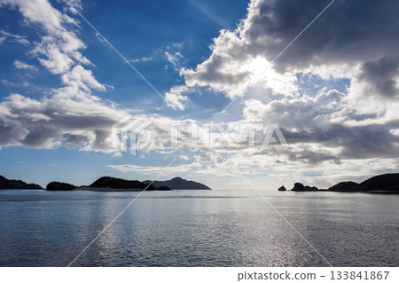 Queen Zamami 3 from Zamami Port to Naha Tomari Port, Zamami Island, Kerama Islands, Shimajiri District, Okinawa Prefecture, 2025 133841867