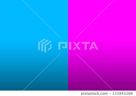 Flat design is showing vertical gradient panels fading from cyan to teal and magenta to purple 133843266