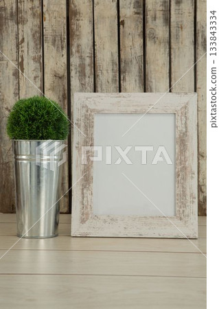 Photo frame and plant table Photo frame and plant table 133843334