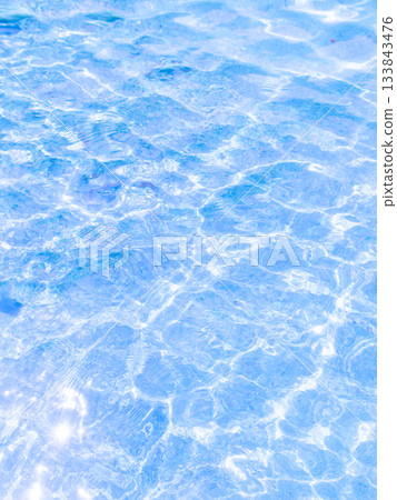 Background material: Bright sea reflection, blue Background material: Bright sea reflection, blue 133843476