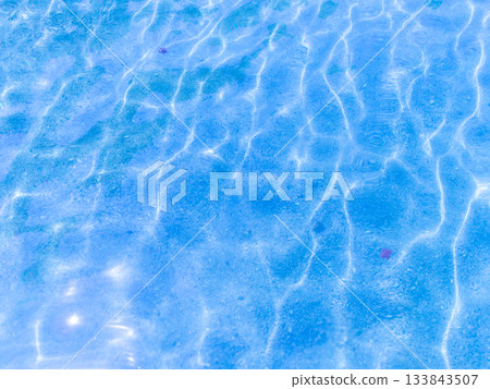 背景素材:湛藍大海的倒影 背景素材:湛藍大海的倒影 133843507