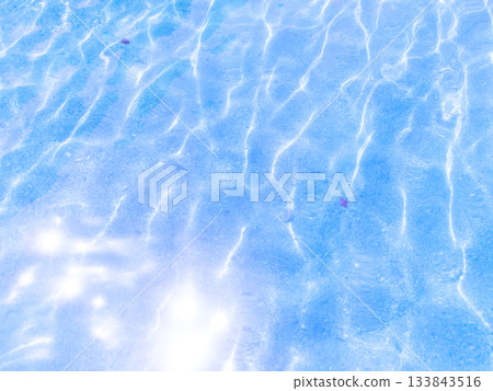 Background material: Bright sea reflection, blue Background material: Bright sea reflection, blue 133843516