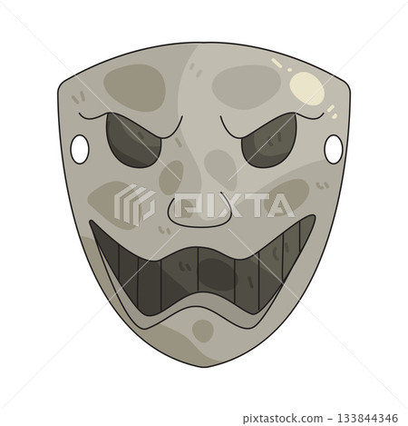 illustration of Scary Mask 133844346