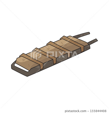 illustration of Military Stretcher illustration of Military Stretcher 133844408