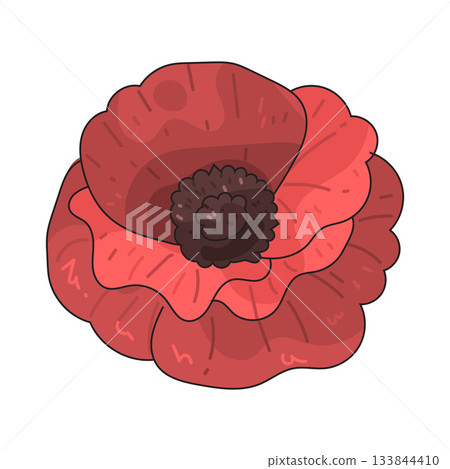 illustration of Poppy 133844410