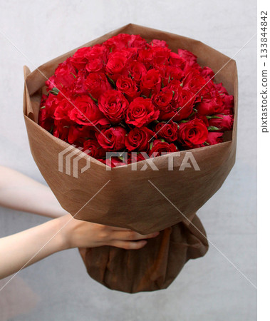 A bouquet of 100 roses A bouquet of 100 roses 133844842