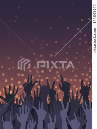 Illustration of new year's eve Illustration of new year's eve 133845123