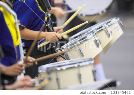 Marching band parade instruments Marching band parade instruments 133845461