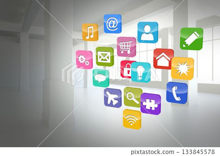 Computing application icons 133845578
