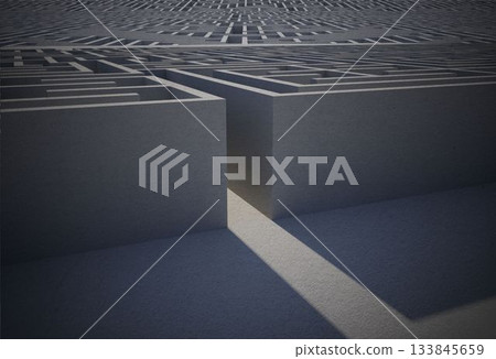 Entrance to difficult maze puzzle Entrance to difficult maze puzzle 133845659