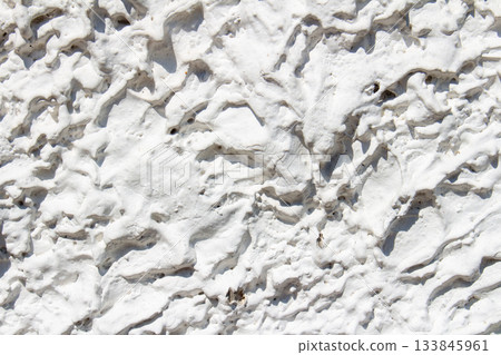Rough white wall texture abstract 133845961