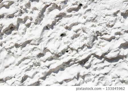 Rough white wall texture abstract 133845962