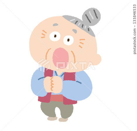 Old tale grandmother 133846533