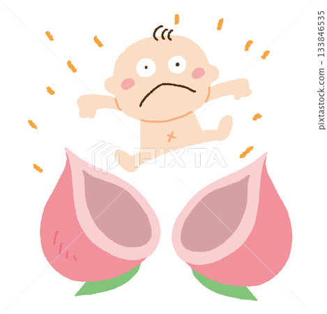 Momotaro, born from a peach 133846535