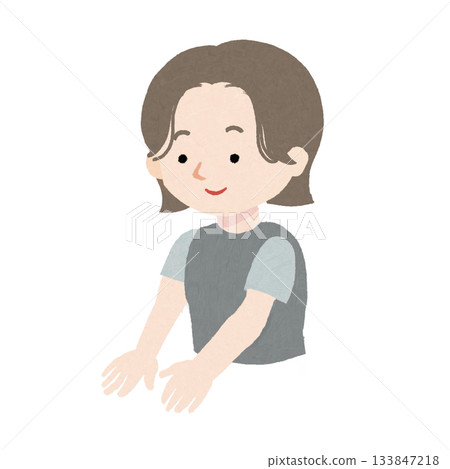 女性按摩治療師（按摩治療師、脊椎按摩師） 133847218