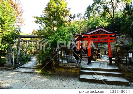 Kyoto Prefecture, Fushimi Inari Taisha Shrine, Tsukihinomiya Main Shrine, Fukakusa Yabunouchicho, Fushimi Ward, Kyoto City, February 2022 Kyoto Prefecture, Fushimi Inari Taisha Shrine, Tsukihinomiya Main Shrine, Fukakusa Yabunouchicho, Fushimi Ward, Kyoto City, February 2022 133848634