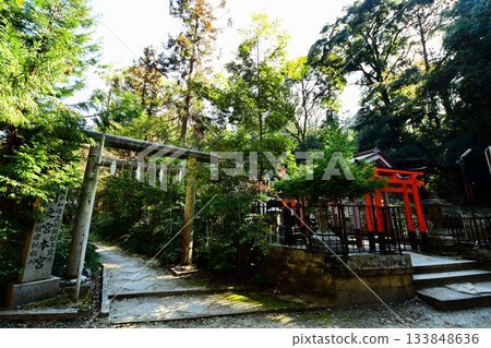 Kyoto Prefecture, Fushimi Inari Taisha Shrine, Tsukihinomiya Main Shrine, Fukakusa Yabunouchicho, Fushimi Ward, Kyoto City, February 2022 Kyoto Prefecture, Fushimi Inari Taisha Shrine, Tsukihinomiya Main Shrine, Fukakusa Yabunouchicho, Fushimi Ward, Kyoto City, February 2022 133848636