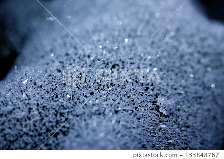 Abstract Frosty Ice Background in Blue natureal frost Abstract Frosty Ice Background in Blue natureal frost 133848767