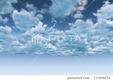 View of overcast against blue sky View of overcast against blue sky 133849252